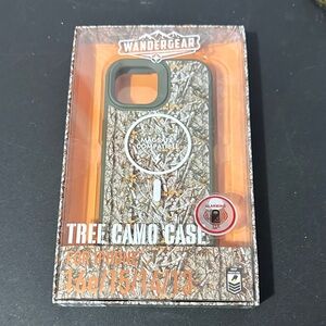 Wandergear tree camo iPhone 16e/15/14/13 case